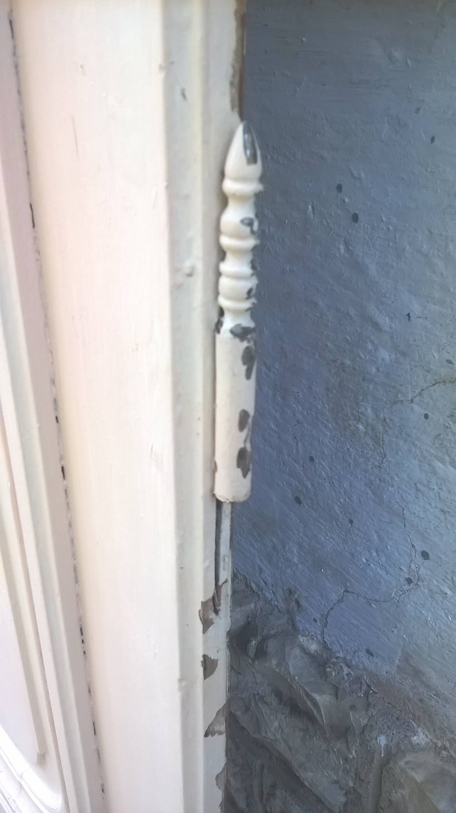 Set of large double doors for old molded cupboards