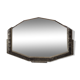 Miroir art déco argenté