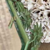 Vintage Italian metal mirror