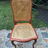 Caned chairs in Louis XV style
