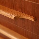 Scandinavian vintage Sideboard in Teak and Oak