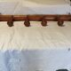 Wall coat rack