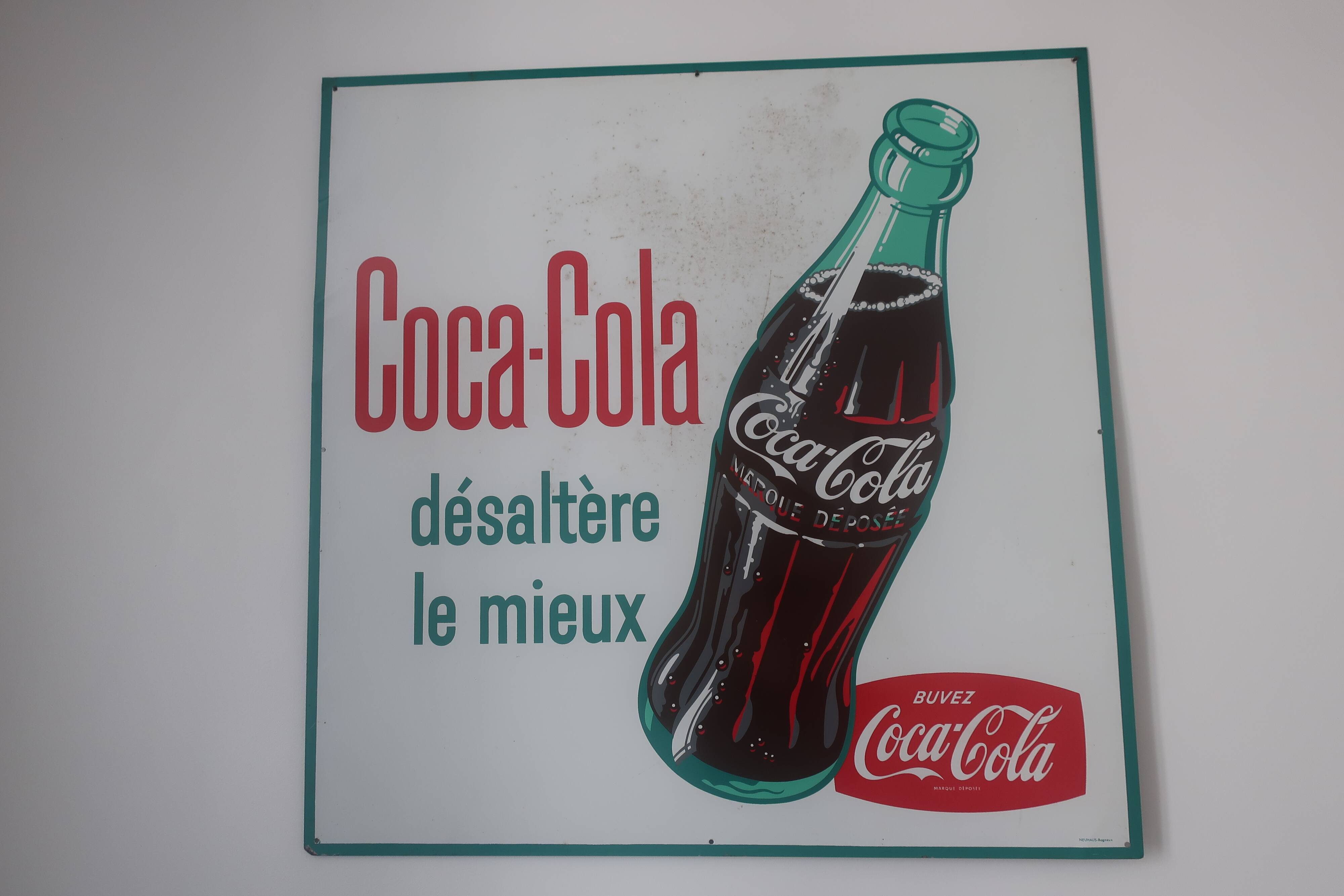 Vintage Coca-cola plate