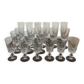 Service Baccarat en cristal