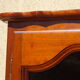 Shallow cherry wood showcase, Louis XV style