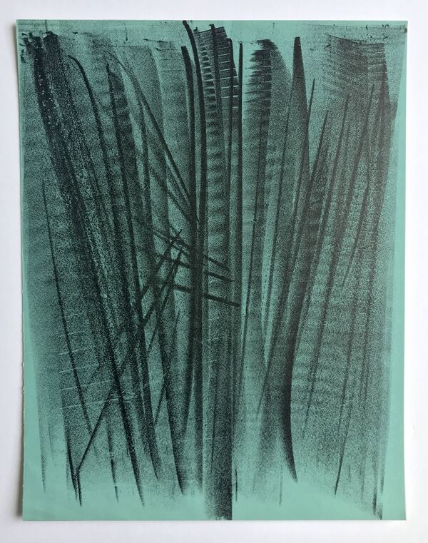 Hans HARTUNG, L 127, 1964 (RMN 205). Lithographie originale
