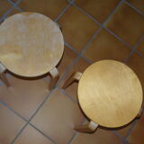 E60 stools by Aalto Alvar for Artek 1960