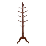 Scandinavian wooden coat rack from the 60s