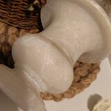Marble candle holder