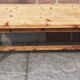 Brutalist table by Georges Robert (2 metres)