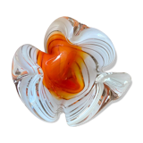 Empty vintage pocket in blown glass