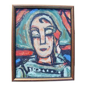 Tête de jeune femme