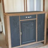 Art deco sideboard in solid oak