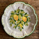 Assiettes citron de menton Perret gentil