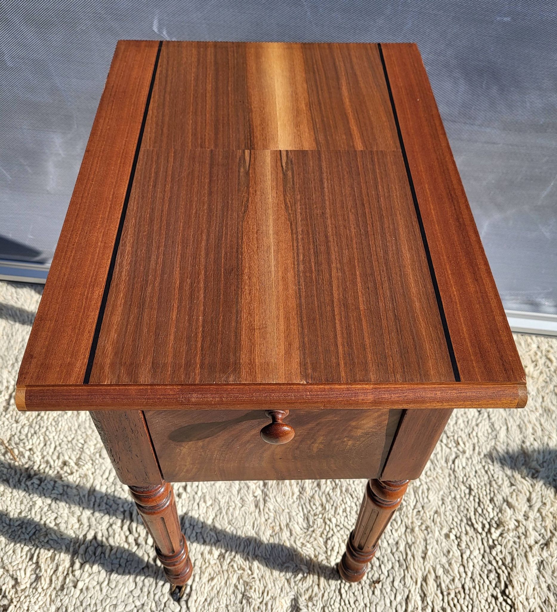 Louis Philippe secret table marquetry