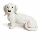Ceramic dachshund from the 1980s.