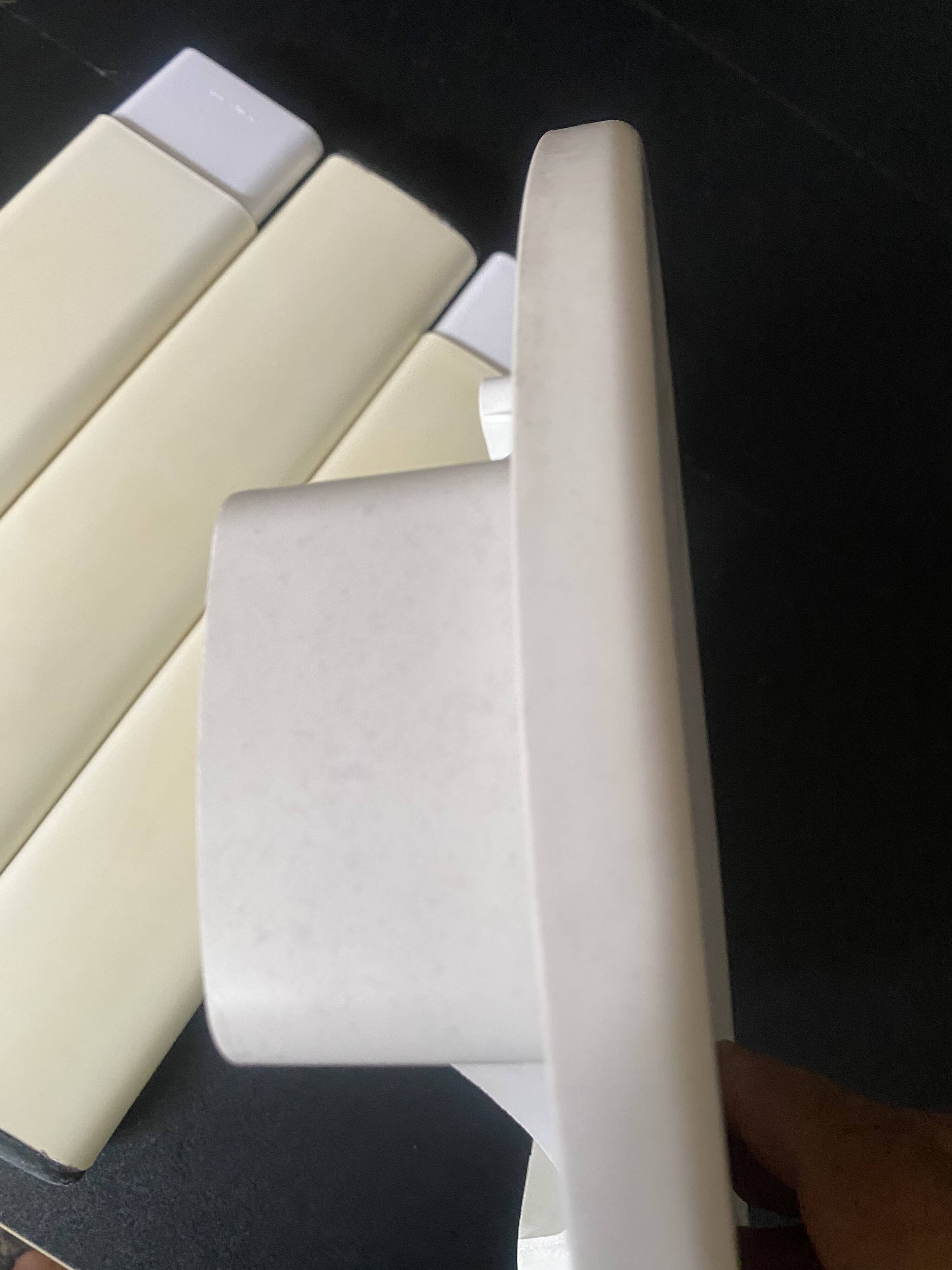 Tabouret tatay blanc vintage années 70