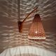 Elm and Wicker Wall Lamp