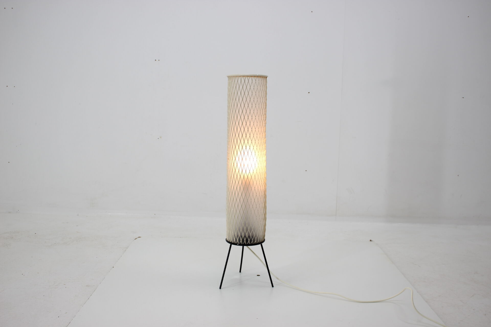 Rocket floor lamp by Josef Hurka for Napako 1960s