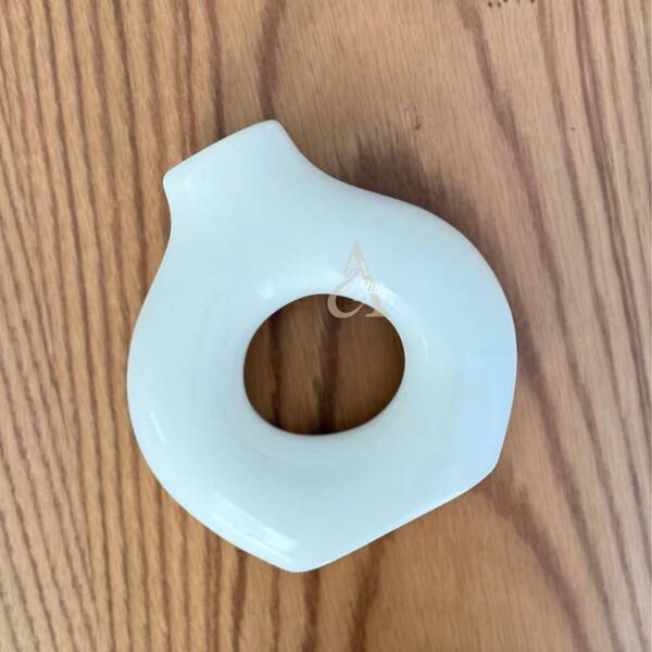 Matte white mini Tafoukt vase