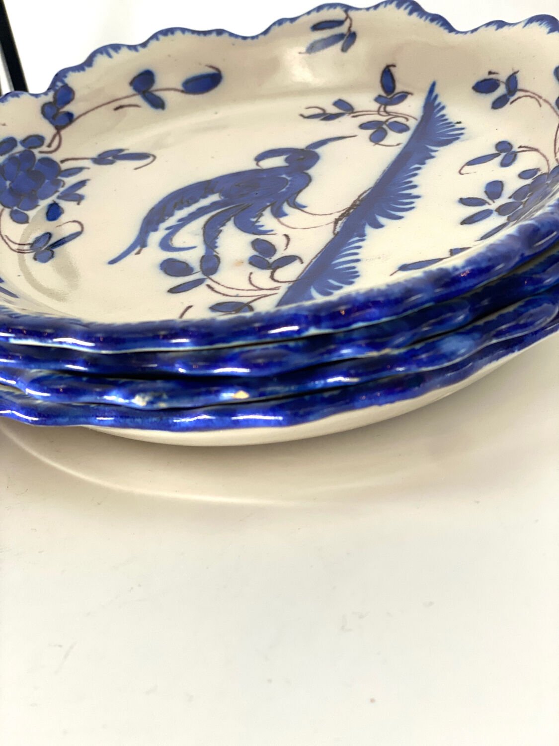 Earthenware plates Martres Tolosane Faïencerie Jodra