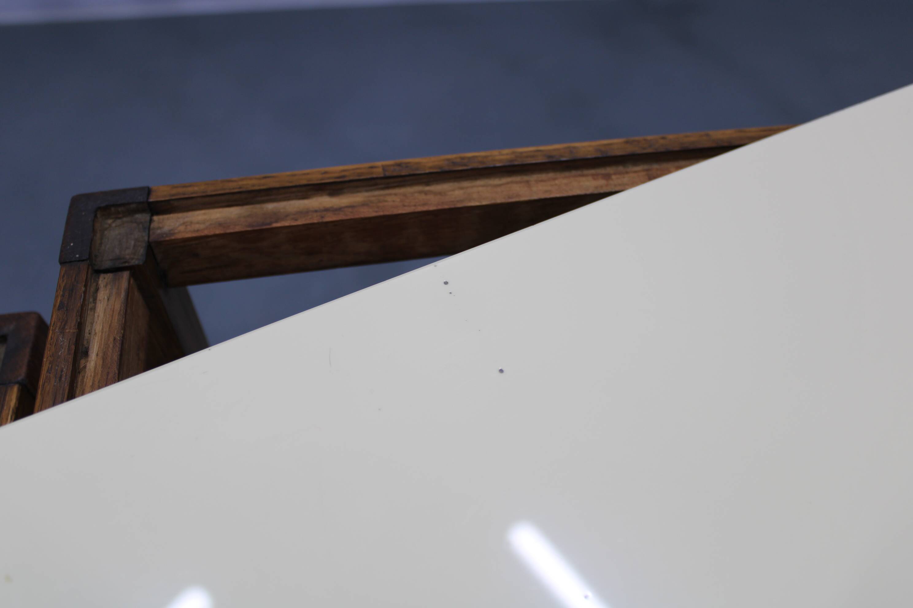 1940s Art Deco Nesting Tables with Opaxy Glass Top, Czechoslovakia