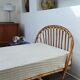 Rattan basket bed from the 50s