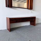 1970s Mirror with Cabinet, Norway