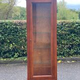 Vintage Louis Philippe solid wood display cabinet 180