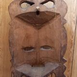 Wooden tribal mask