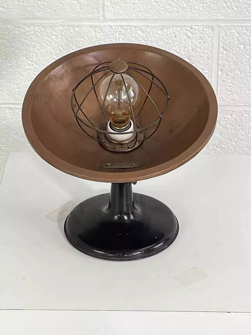 Vintage metal lamp