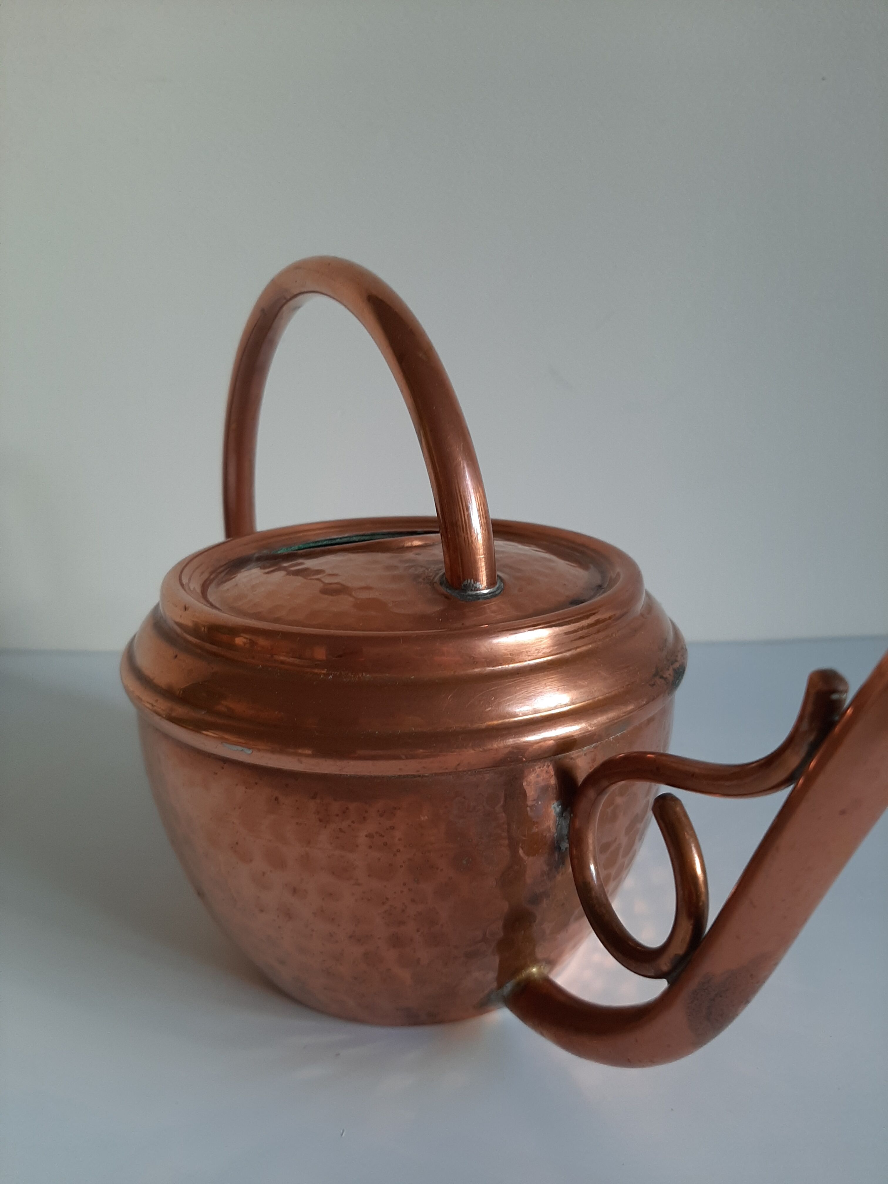 Vintage copper watering can