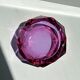 Cendrier Murano Alexandrite des années 1970 / Vide Poche