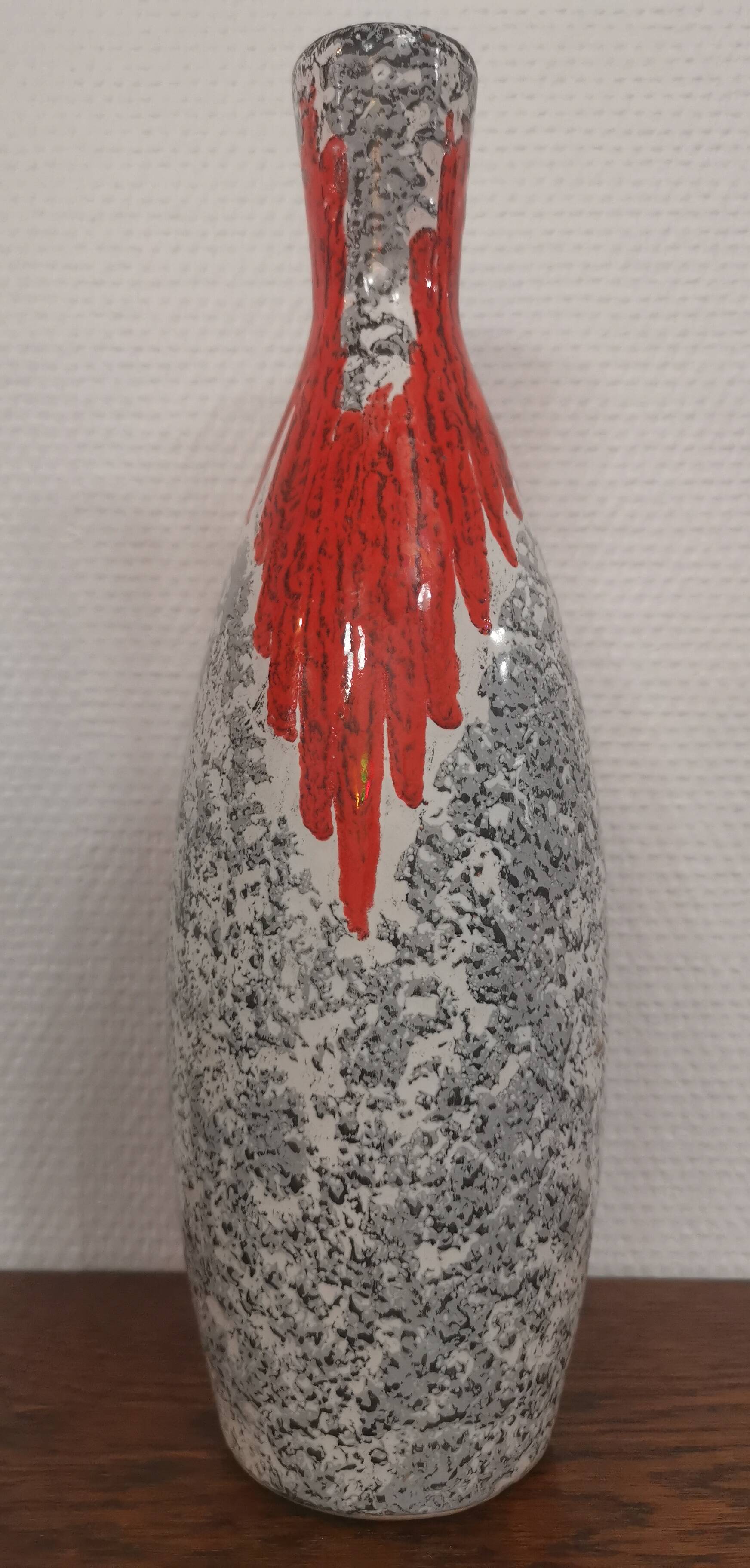 Vintage Fat Lava Vase Made in Hungary in the 70s