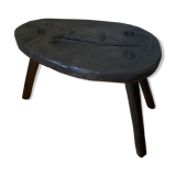 Tripode finition bois brûlé
