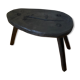 Tripode finition bois brûlé