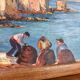 Saint Tropez Oil On Panel Signed By Zicca XX Eme