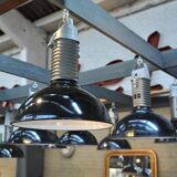 Large PHILIPS Industrial black lamp