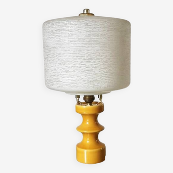 Lampe vintage jaune 1680 1960