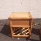 Pair of rattan bedside table