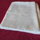 Large white tablecloth.