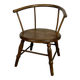 Antique child's chair in turned wood