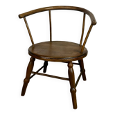 Antique child's chair in turned wood