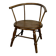 Antique child's chair in turned wood