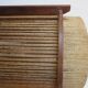 Teak and string lamp
