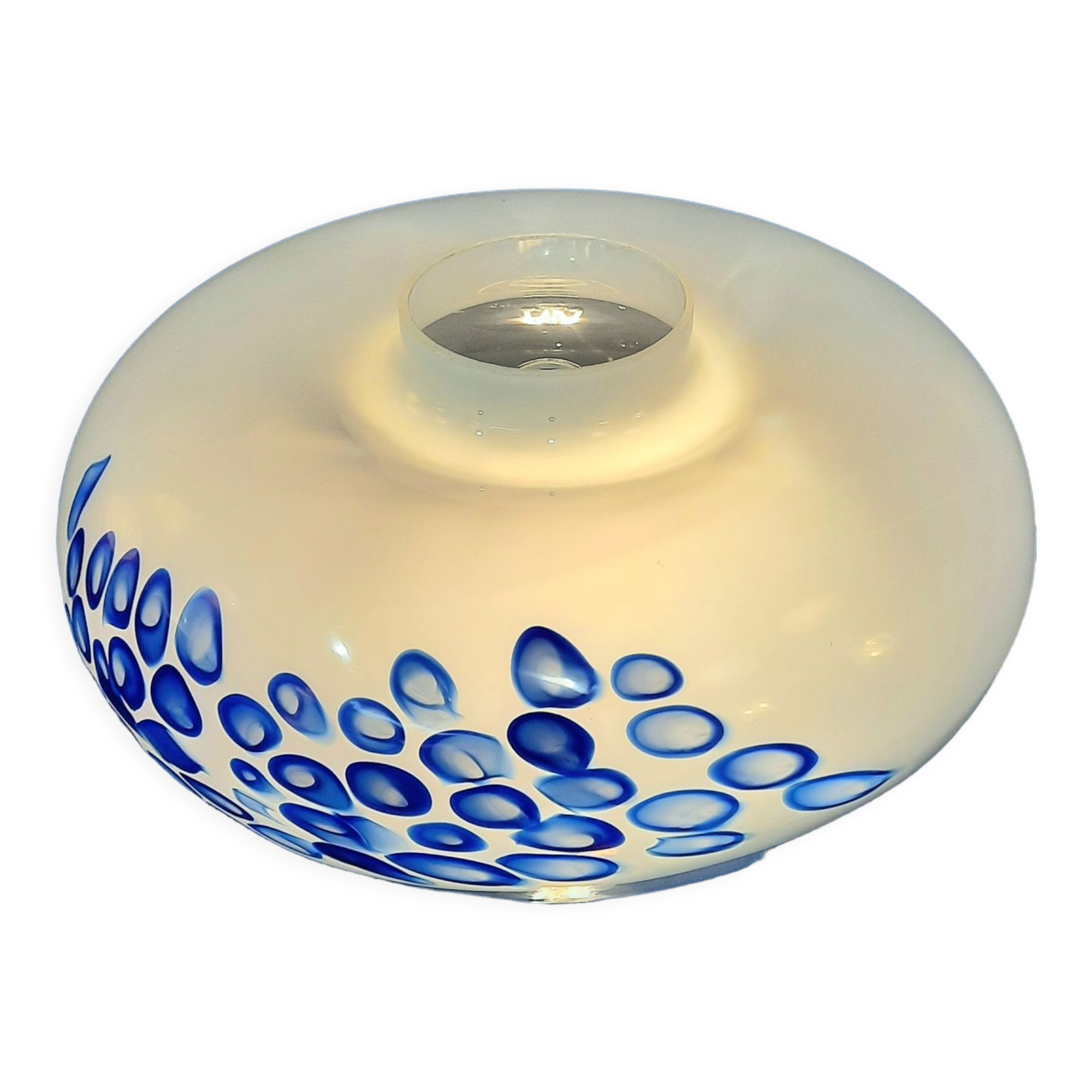 Murano glass table lamp Angelo Brotto by Esperia Circa 1970