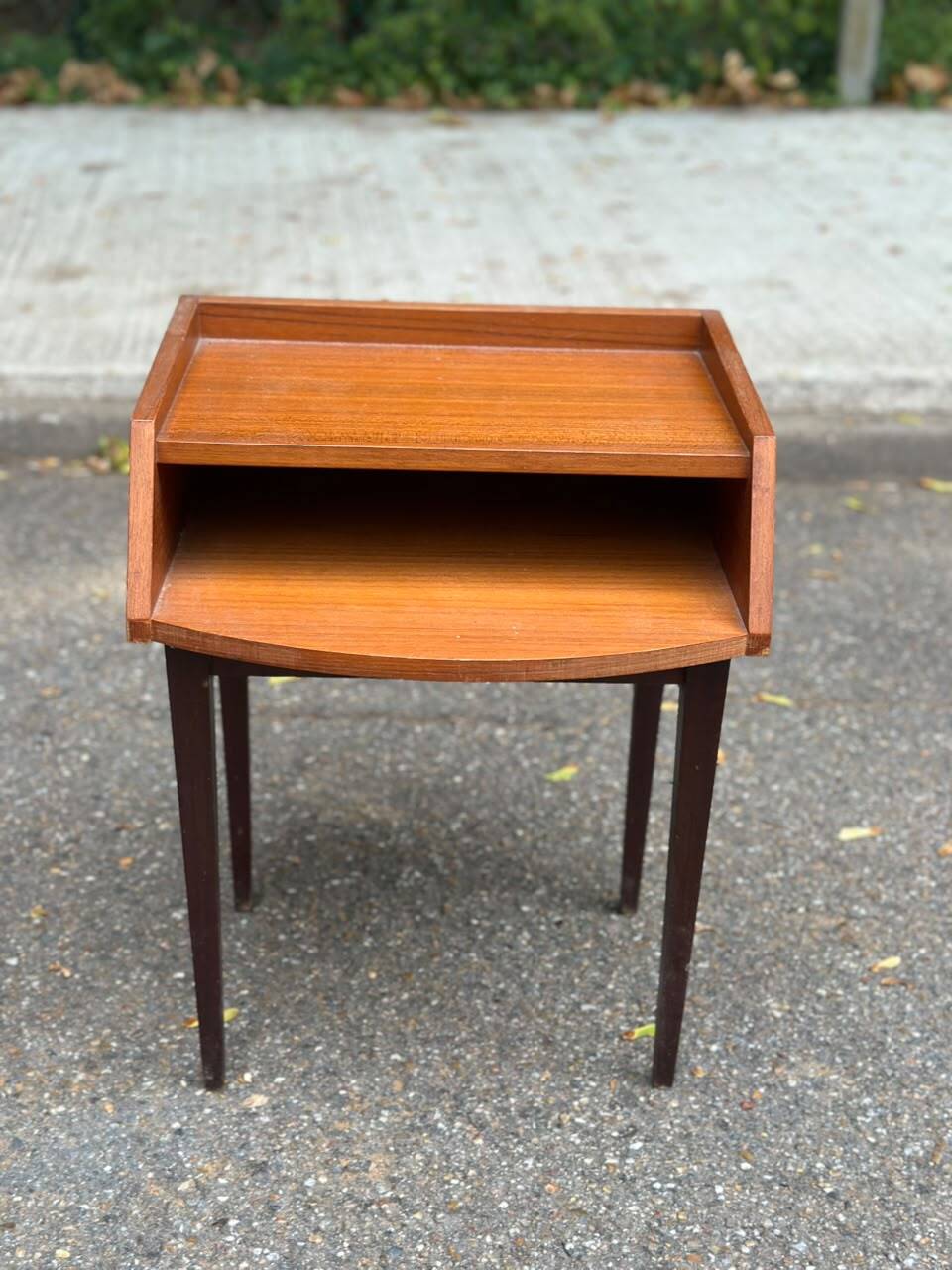 Mid-Century Scandinavian bedside table in teak 1960