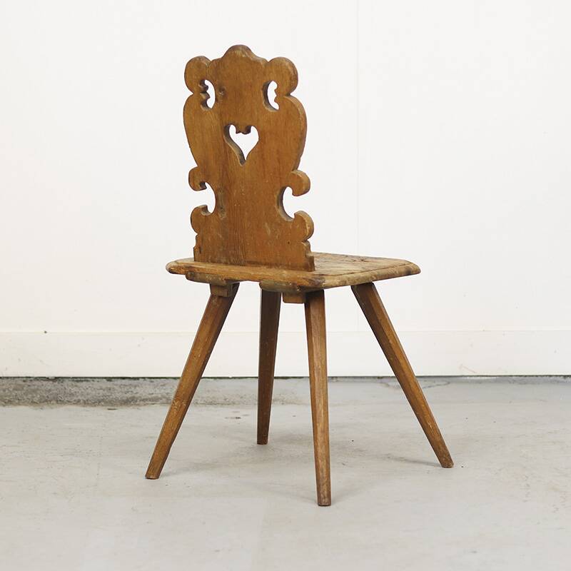 Primitive Folk Art Mountain Chair