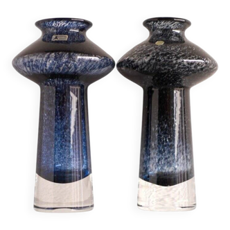 Vases called Oxid by Bo Borgström for Åseda, set of 2.