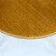 Mid-century round glass top coffee table from jitona, 1960s